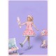 Mademoiselle Pearl Sanrio Hello Kitty Candy Themed Apron Blouse Salopette JSKs and OPs(Reservation/Full Payment Without Shipping)